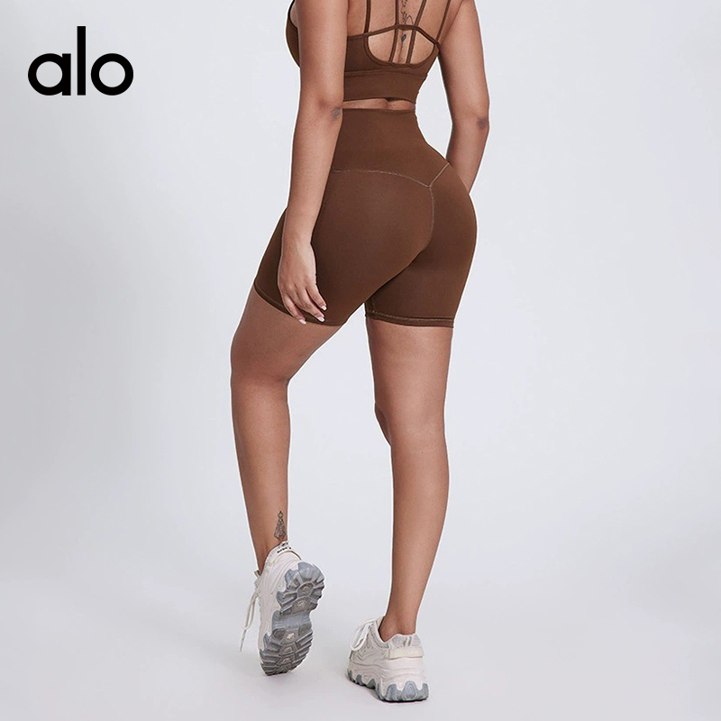 ALO YOGA💰78💎支持一件代发
aloyoga 夏季外穿防走光高腰无痕收腹健身瑜伽短裤
【品牌】ALO 
【款号】DK5031
【面料】锦纶/氨纶
【颜色】藏蓝色，大地色，番茄红，翻糖粉，粉白色，格林绿，果酱红，果壳棕，黑色，橘红色，蓝紫色，玛瑙青，浓咖色，青石蓝，晴空蓝，软玉绿，奢华红，铁矿色，晚霞橙，夏普绿，杏味白兰地，烟雾灰，夜幕紫
【尺码】4/S，6/M，8/L，10/XL
 专柜同款品质，厂家直销，货源充足，售后保障