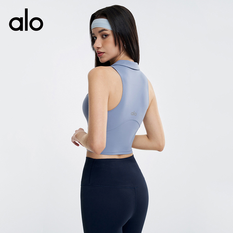 ALO YOGA💰83💎支持一件代发
aloyoga 固定一体杯胸垫运动内衣训练健身高弹瑜伽背心
【品牌】ALO 
【款号】WX956
【面料】锦纶/氨纶
【颜色】晴空蓝，草莓奶昔，黑色，白色
【尺码】S，M，L，XL
 专柜同款品质，厂家直销，货源充足，售后保障