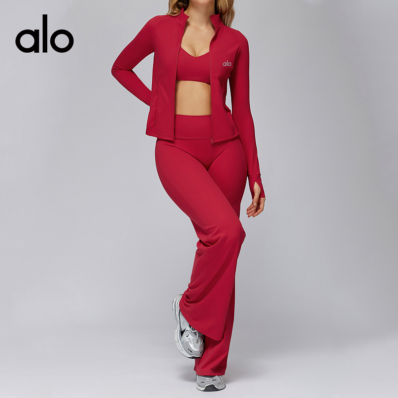 Alo jacket everyday light gray yoga