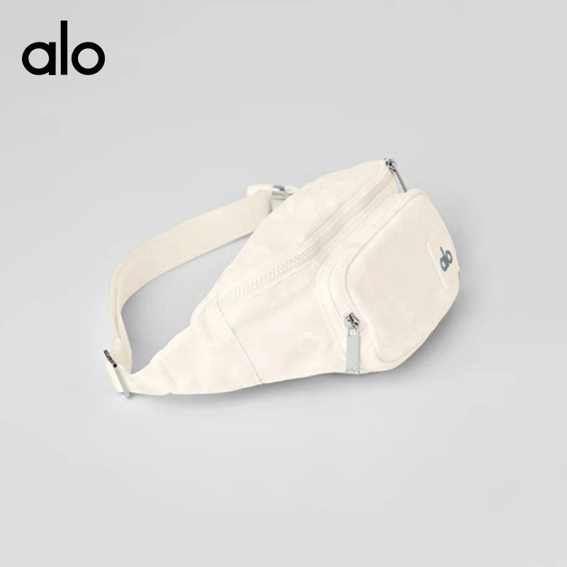 ALO YOGA💰88💎支持一件代发
aloyoga 简约时尚腰包女士斜挎腰包多功能大容量手机包
【品牌】ALO 
【款号】JY400（腰包）
【面料】尼龙100%
【颜色】灰色，黑色，粉红色，白色，深棕色，绿色
【尺码】均码
专柜同款品质，厂家直销，货源充足，售后保障