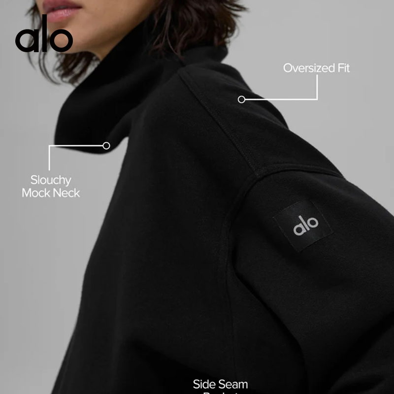 ALO YOGA💰88💎支持一件代发
aloyoga 休闲裸感瑜伽外套立领运动卫衣户外长袖健身服
【品牌】ALO 
【款号】CX80003
【面料】聚酯纤维/氨纶
【颜色】白色，黑色
【尺码】M，L，XL，XXL
专柜同款品质，厂家直销，货源充足，售后保障