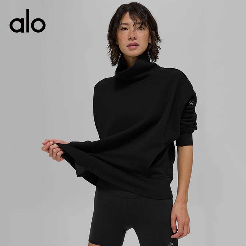 ALO YOGA💰88💎支持一件代发
aloyoga 休闲裸感瑜伽外套立领运动卫衣户外长袖健身服
【品牌】ALO 
【款号】CX80003
【面料】聚酯纤维/氨纶
【颜色】白色，黑色
【尺码】M，L，XL，XXL
专柜同款品质，厂家直销，货源充足，售后保障