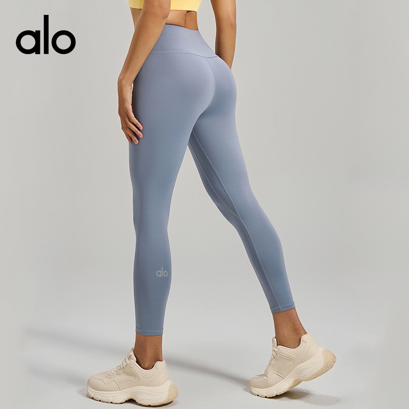 ALO YOGA💰78💎支持一件代发
aloyoga 裸感蜜桃高腰提臀健身裤跑步运动收腹瑜伽裤
【品牌】ALO 
【款号】MT20
【面料】锦纶/氨纶
【颜色】昌荣紫，碟黄色，豆沙粉，橄榄绿，海岩灰，灰湖蓝，浆果紫，酱茄紫，卡其色，可可色，绿松石，梅浆红，蜜柚粉，嫩芽绿，枪灰色，树莓红，香鲸蓝，象牙白，星耀黑，蒸馏咖啡
【尺码】S，M，L，XL，2XL，3XL
 专柜同款品质，厂家直销，货源充足，售后保障