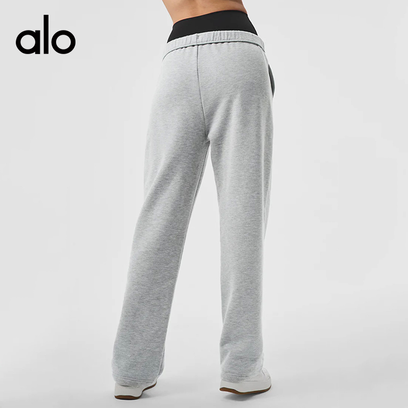 ALO YOGA💰118💎支持一件代发
aloyoga 纯棉简约美式保暖运动卫衣宽松长裤
【品牌】ALO 
【款号】CX80015
【面料】棉
【颜色】咖啡色，黑色，浅灰色，藕粉色
【尺码】S，M，L
 专柜同款品质，厂家直销，货源充足，售后保障