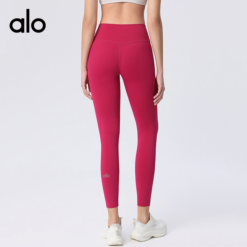ALO YOGA💰83💎支持一件代发
aloyoga 云感高腰瑜伽裤外穿提臀速干健身运动紧身裤
【品牌】ALO 
【款号】CK2090
【面料】锦纶/氨纶
【颜色】黑色，藏蓝色，香薰紫，霜灰色，少女粉，玫瑰红，罗勒绿，焦茶咖，徽章蓝
【尺码】S，M，L，XL
 专柜同款品质，厂家直销，货源充足，售后保障