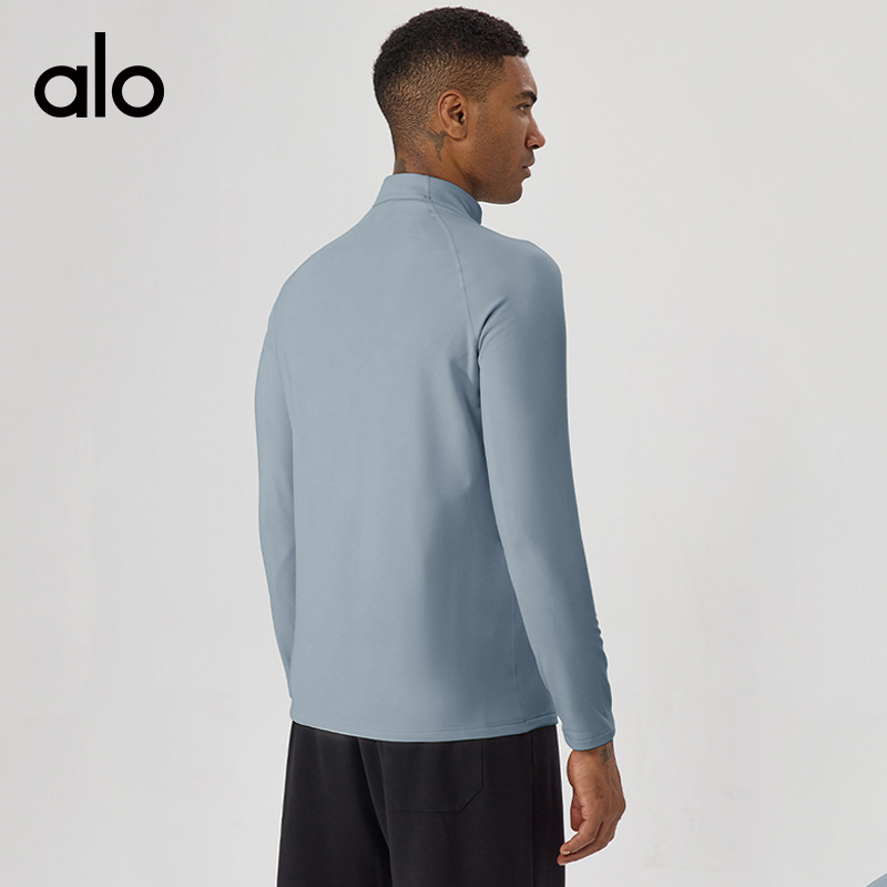 ALO YOGA💰88💎支持一件代发
aloyoga 加绒半拉链运动长袖户外休闲跑步骑行健身运动服
【品牌】ALO 
【款号】CX51526
【面料】聚酯纤维/氨纶
【颜色】黑色，灰蓝色，杏色，卡其棕
【尺码】S，M，L，XL，2XL
 专柜同款品质，厂家直销，货源充足，售后保障