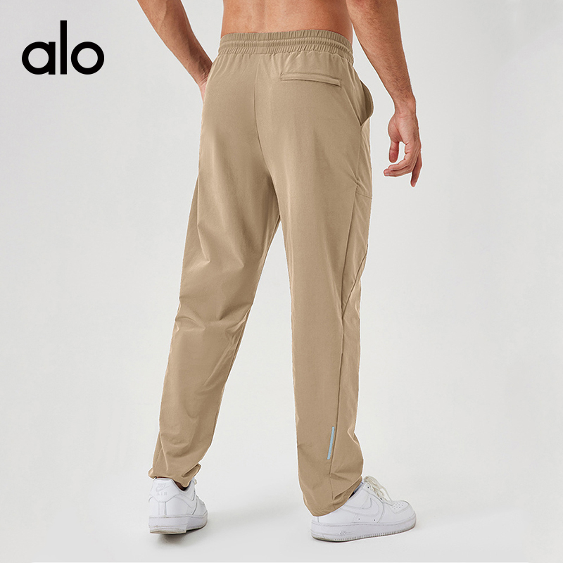 ALO YOGA💰93💎支持一件代发
aloyoga 休闲宽松运动裤直筒速干健身训练长裤
【品牌】ALO 
【款号】CK41346
【面料】锦纶/氨纶
【颜色】卡其色，藏蓝色，灰色，黑色
【尺码】S，M，L，XL，2XL
 专柜同款品质，厂家直销，货源充足，售后保障