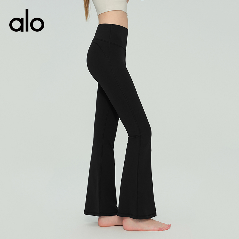 ALOYOGA 💰78💎支持一件代发
aloyoga 抓绒保暖蜜桃臀高腰提臀健身裤微喇普拉提喇叭裤
【品牌】AlO
【款号】CK53013
【面料】锦纶/氨纶
【颜色】海军蓝抓绒加厚，黑色抓绒加厚，葡萄蓟紫抓绒加厚，乌木棕抓绒加厚，石墨灰抓绒加厚
【尺码】S/4，M/6，L/8，XL/10
 专柜同款品质，厂家直销，货源充足，售后保障