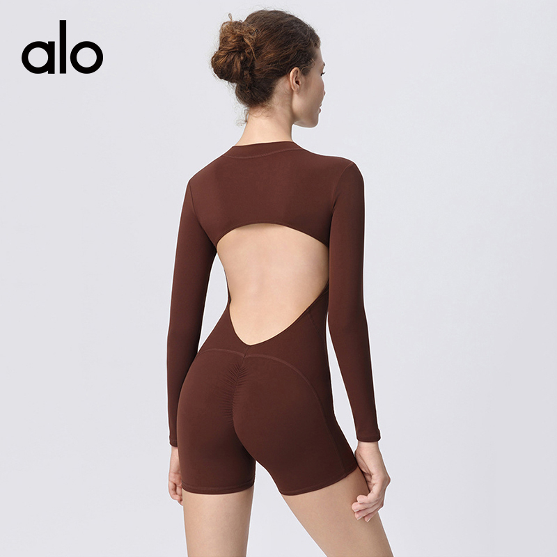 ALOYOGA 💰108💎支持一件代发
aloyoga 裸感美背蜜桃臀运动连体衣健身外穿瑜伽服
【品牌】AlO
【款号】LTY2167
【面料】锦纶/氨纶
【颜色】鲜红色，藏青色，黑色，焦茶咖
【尺码】S，M，L，XL
 专柜同款品质，厂家直销，货源充足，售后保障