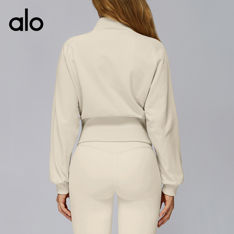 Alo jacket everyday light blue yoga