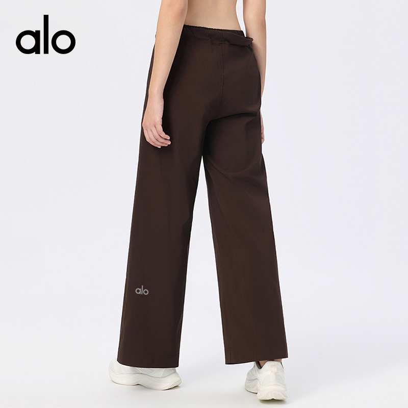 ALOYOGA 💰93💎支持一件代发
aloyoga 大码高腰运动工装裤女宽松速干休闲阔腿健身裤
【品牌】AlO
【款号】CK8876
【面料】尼龙/人棉/氨纶
【颜色】茶咖色，黑色，米杏色，浅灰色
【尺码】S，M，L，XL，2XL，3XL，4XL
 专柜同款品质，厂家直销，货源充足，售后保障