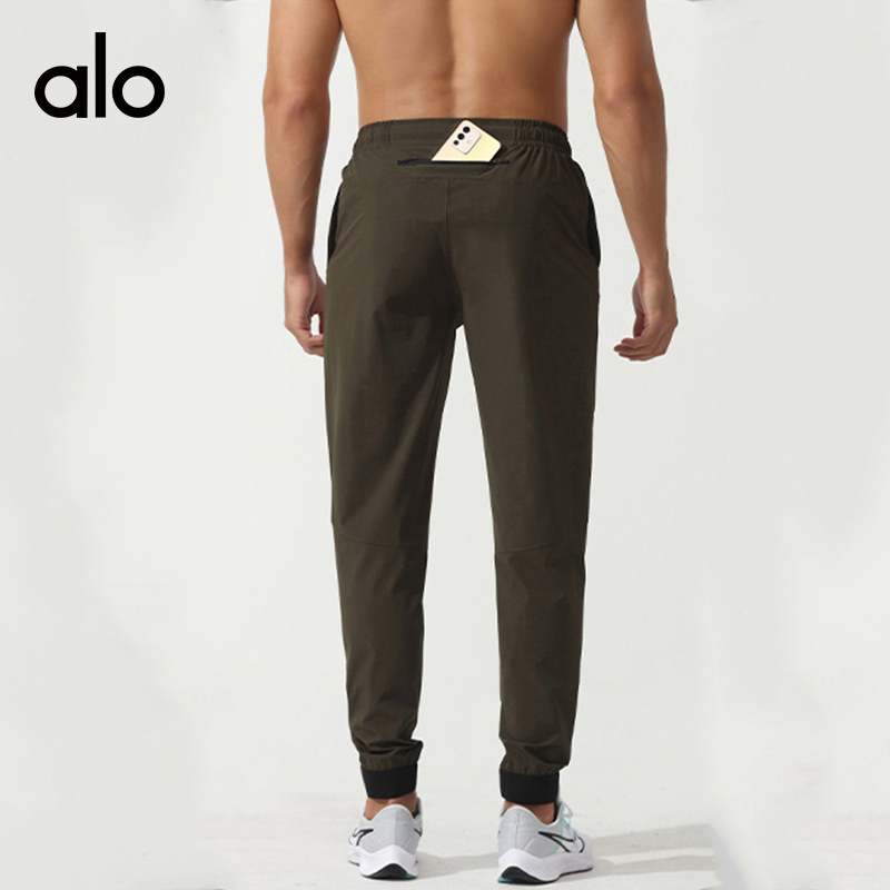 ALO YOGA💰83💎支持一件代发
aloyoga 男士运动裤宽松速干梭织健身裤弹力休闲长裤
【品牌】ALO 
【款号】CK70001
【面料】锦纶/氨纶
【颜色】藏青色，黑色，灰色
【尺码】S，M，L，XL，XXL
 专柜同款品质，厂家直销，货源充足，售后保障