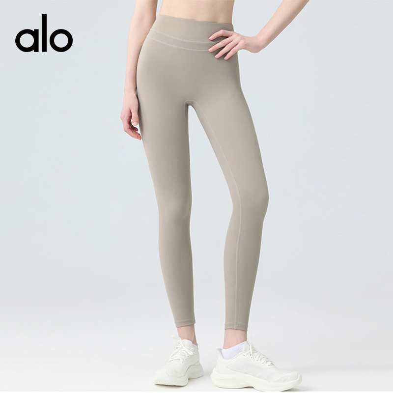 ALO YOGA 💰83💎支持一件代发
aloyoga 蜜桃提臀高腰瑜伽裤弹力运动速干跑步健身长裤
【品牌】AlO
【款号】CK2153
【面料】锦纶/氨纶
【颜色】鹅黄色，亚麻色，浪漫紫，徽章蓝，黑色
【尺码】S，M，L，XL
 专柜同款品质，厂家直销，货源充足，售后保障