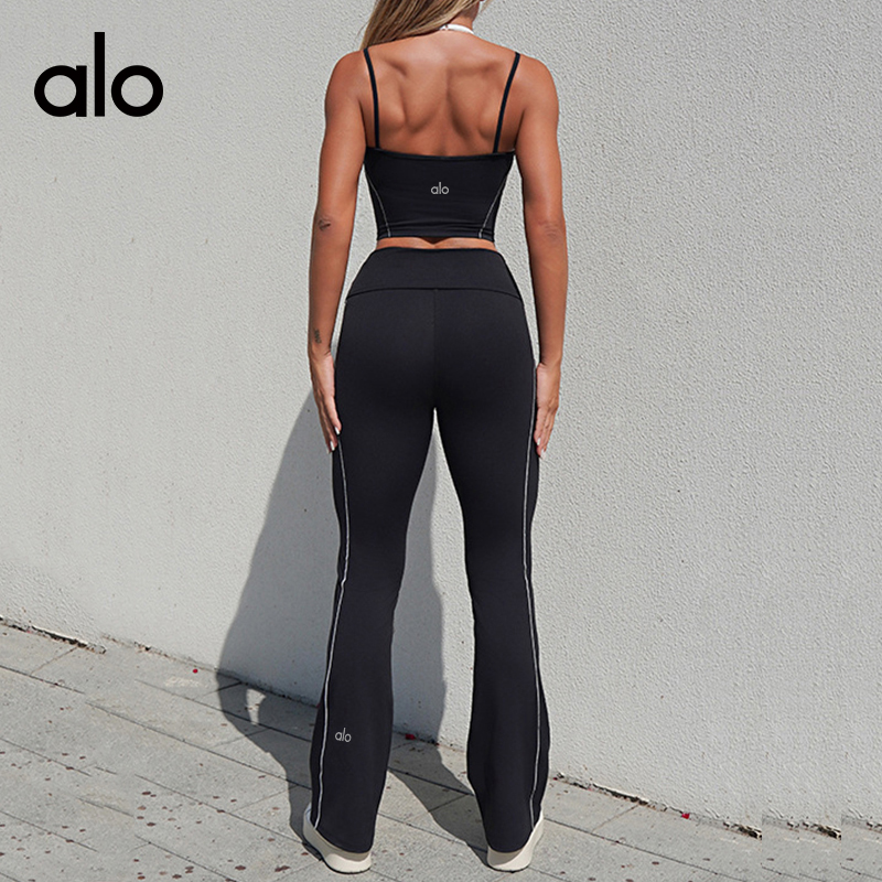 ALO YOGA💰138💎支持一件代发
aloyoga 裸感吊带美背瑜伽套装速干百搭健身运动阔腿裤套装
【品牌】ALO 
【款号】CTZ8248-1（阔腿裤套装）
【面料】锦纶/氨纶
【颜色】宝蓝色套装，白色套装，墨绿色套装，黑色套装
【尺码】S，M，L，XL
专柜同款品质，厂家直销，货源充足，售后保障