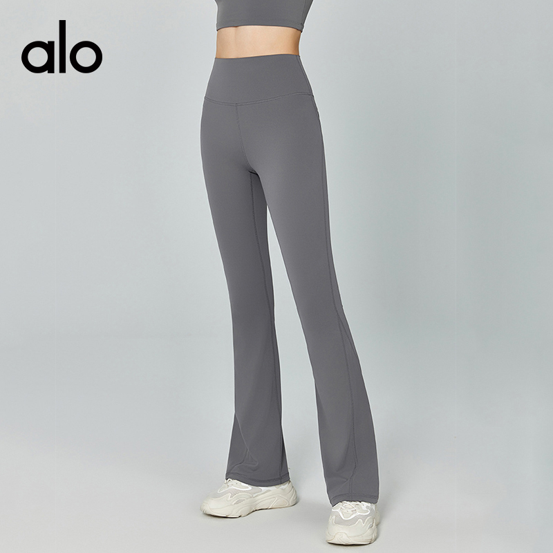 ALO YOGA 💰88💎支持一件代发
aloyoga 小个子高腰提臀健身微喇裤休闲外穿紧身瑜伽裤
【品牌】AlO
【款号】DWPS124025
【面料】锦纶/氨纶
【颜色】莓果红，板栗色，军绿色，海岩灰，黑色
【尺码】S，M，L，XL
 专柜同款品质，厂家直销，货源充足，售后保障