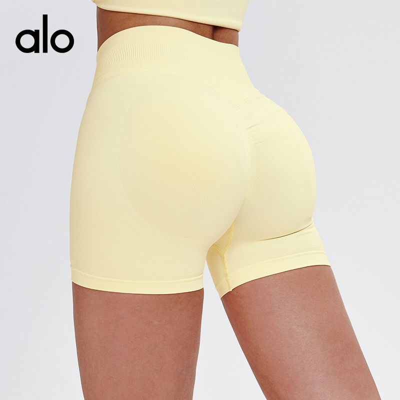 Alo Airlift shorts training pink yoga