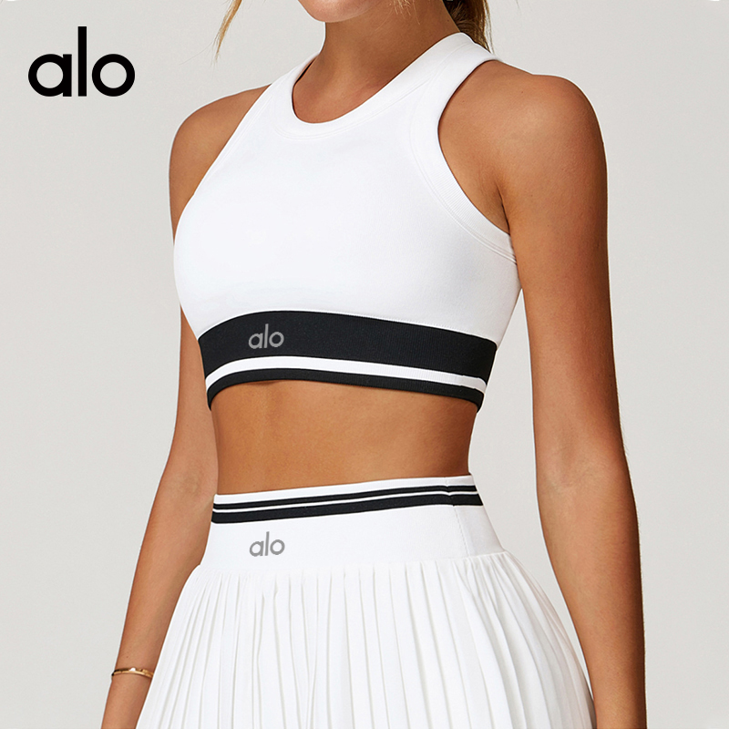 Alo tank training light pink yoga