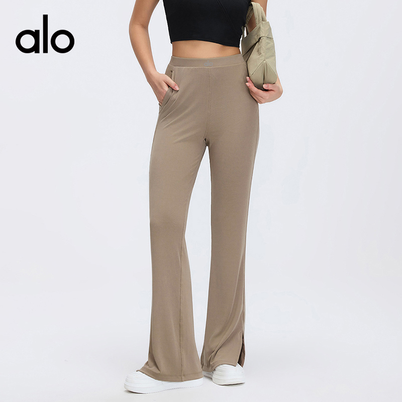 Alo leggings lounge blue-gray yoga