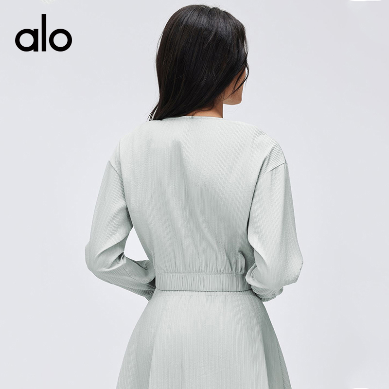 Alo jacket everyday pale yellow yoga