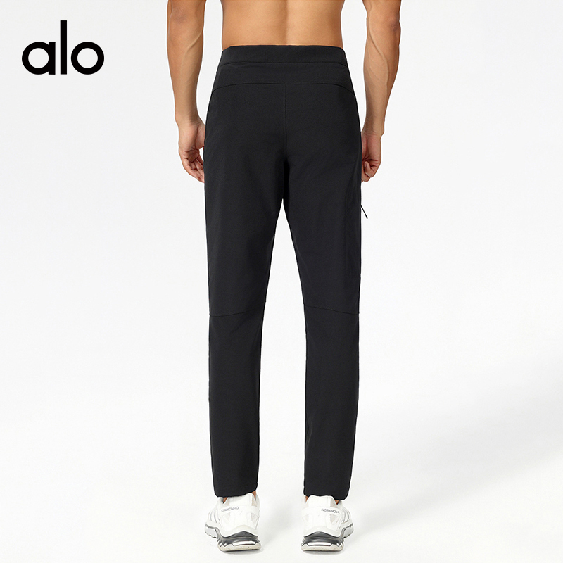 Alo men s bottoms everyday light gray and navy yoga