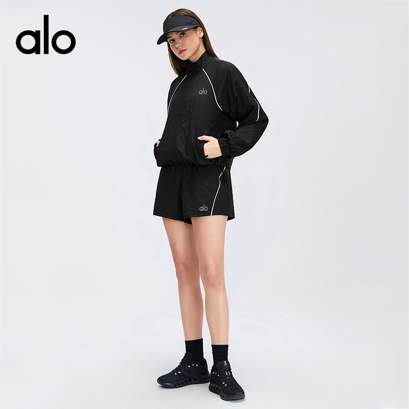 Alo jacket everyday lavender white yoga