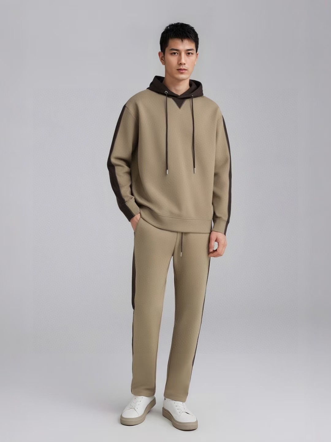 NO:119657,R*ADA (Pu Lada) 25 latest single-item zipper hooded sweatshirt set......... adopts a classic style design, quite luxurious and extraordinary. It uses customer-supplied air cotton!  It is quite unique and conspicuous. It has a 360-degree interpretation of its specifications and grades. It is extremely extraordinary and has excellent fashion. The upper body is the picture, and the upper body is the high street!  M-4XL, hoodie, sweatshirts, hats, alexander wang19860909R*ADA（谱啦达） 25最新单品拉链连帽卫衣套装…………采用经典的版型设计,相当轻奢不凡 采用客供空气棉！相当个性显眼,360度无死角的诠释其规格档次所在,极为不凡,时髦程度绝佳,上身即是画面,上身即是高街！M-4XL,,hoodie,sweatshirts,hats,alexander wang,Men's clothing