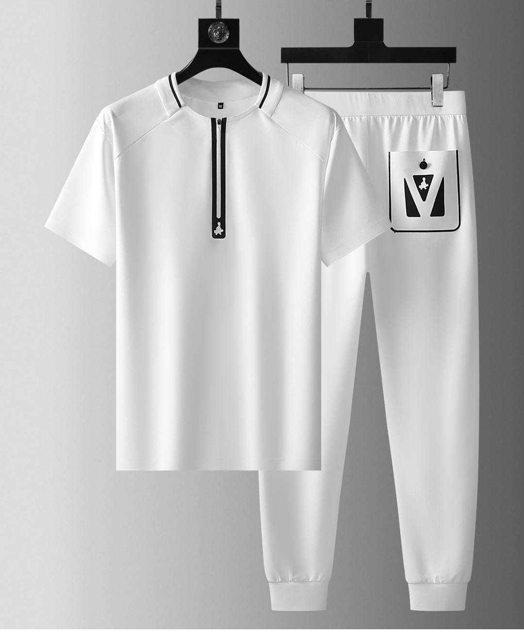 NO:131015,R*ADA (Pu Lada) Hong Kong counter window style Men's short-sleeved suit Casual classic style Overseas counter synchronization Luxury high-end top-grade fabrics Anyone can easily drive Imported customized high-end fabrics Soft and comfortable and stylish Hands, sweat-absorbing and breathable, Luxury classic brand classic logo design Luxury fashion craft styles, foreign trade company orders, domestic first-line OEM factories, customized high-density fabrics, luxury classic designs, fashion essentials!  Highly recommend buying M-4XL, T-shirt, alexander wang19860909R*ADA（谱啦达） 香港专柜橱窗款 男士短袖套装 休闲经典款式 海外专柜同步 奢华高级顶级面料任何人都可以轻松驾驶 进口定制高档面料 手软舒适有型 吸汗透气 ,奢华经典品牌经典logo设计 奢华时尚工艺款式,外贸公司订单,国内一线代工厂出品,订制高密度面料,奢华经典设计,时尚必备单品！强烈推荐购入 M-4XL,,T-shirt,alexander wang,Men's clothing