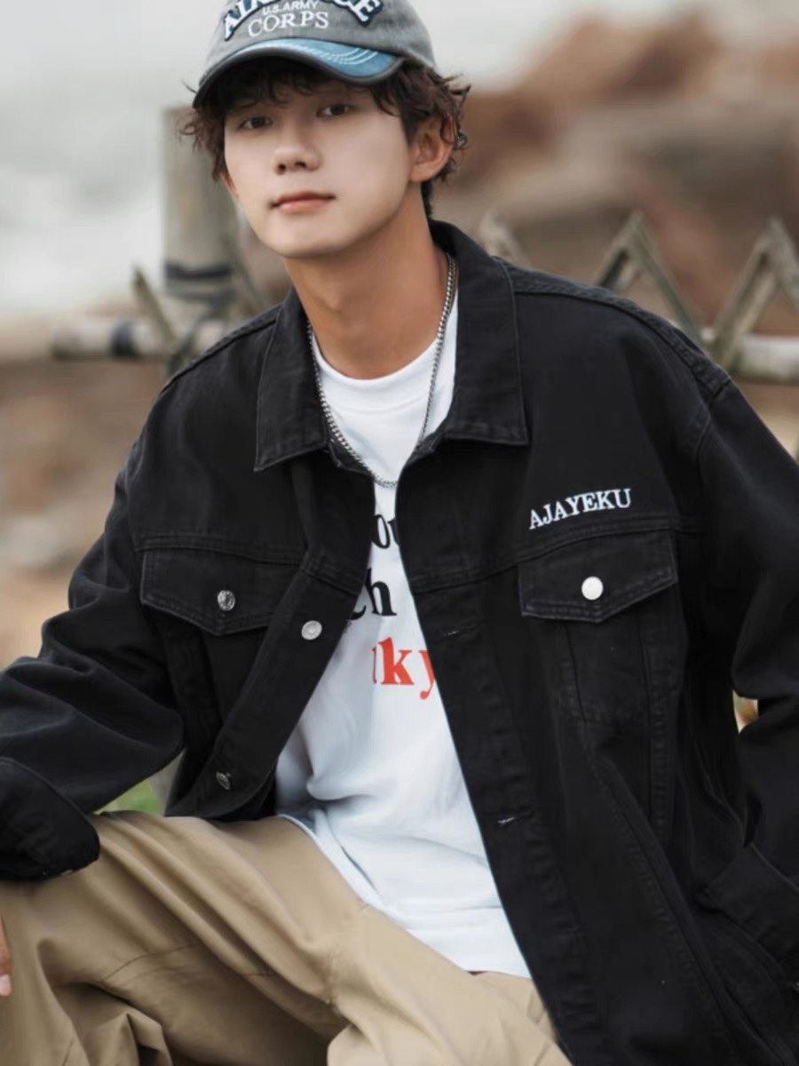 High-End SHUI Jacket with Sanskrit Embroidery and Japanese Imports - 图片 8