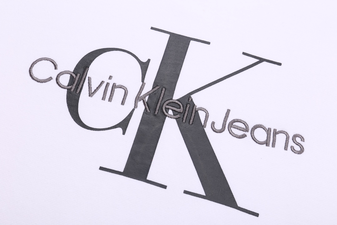 Calvin Klein Jeans CK Embroidered Logo T-shirt [High Version] - 图片 6