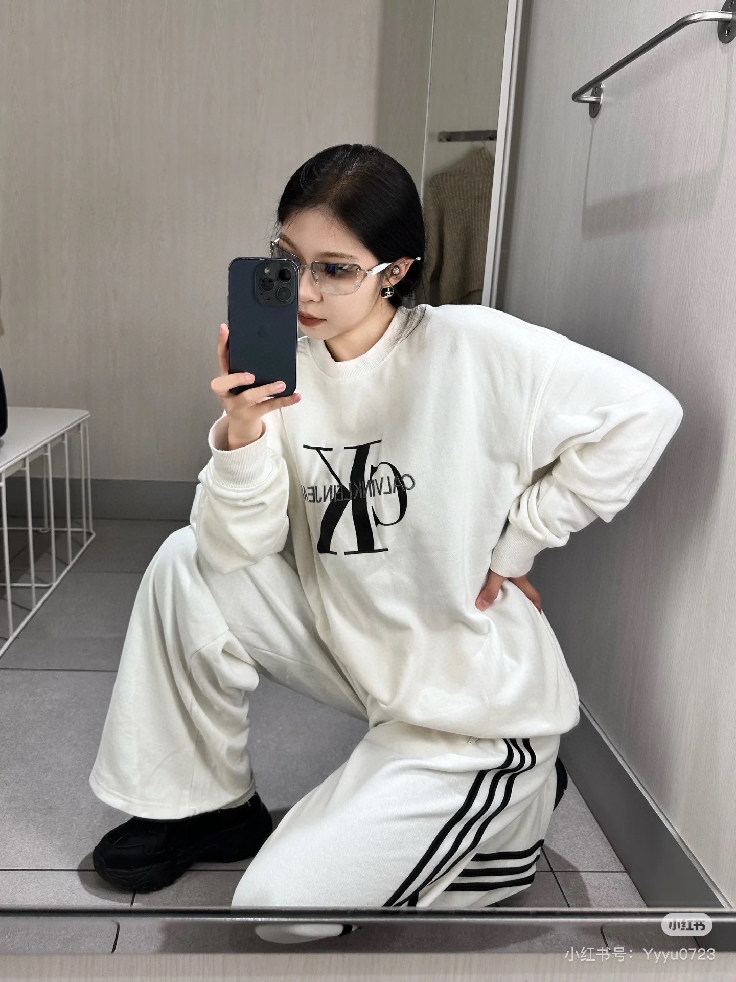 Calvin Klein Jeans CK Embroidered Logo T-shirt [High Version] - 图片 8