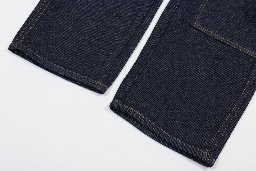 High-End SHUI Carhartt WIP 24ss Jeans: Retro-Lax, Durable, and Stylish - 图片 6
