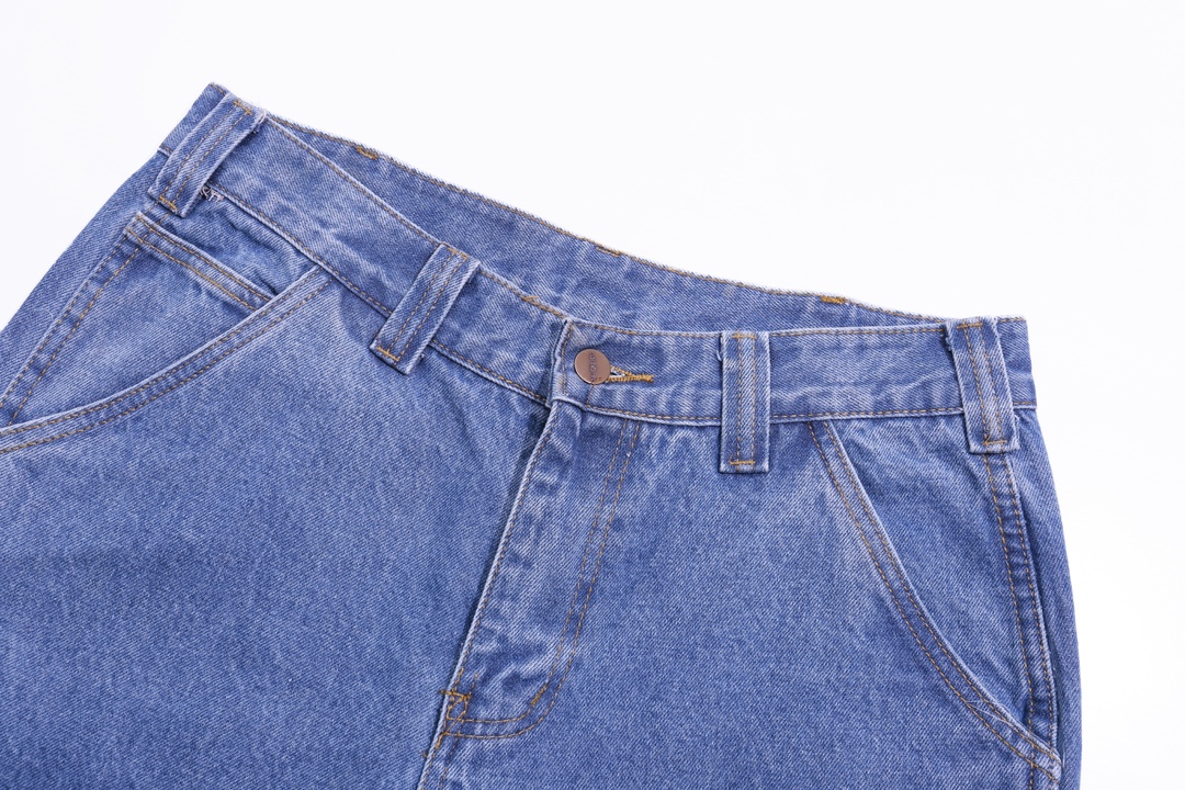 “High-End SHUI Jeans: 3D Structure, 1980s Retro-Inspired, Unisex Fit” - 图片 3