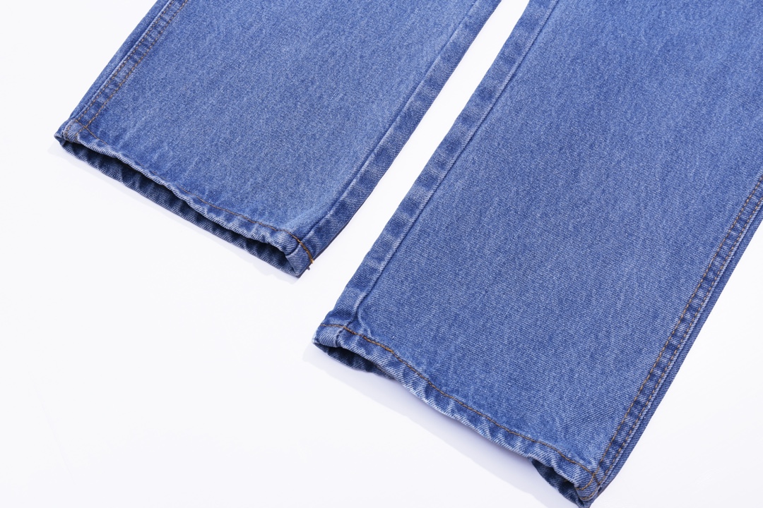 “High-End SHUI Jeans: 3D Structure, 1980s Retro-Inspired, Unisex Fit” - 图片 6