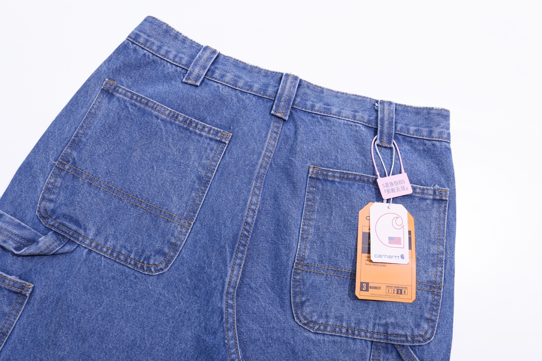“High-End SHUI Jeans: 3D Structure, 1980s Retro-Inspired, Unisex Fit” - 图片 7