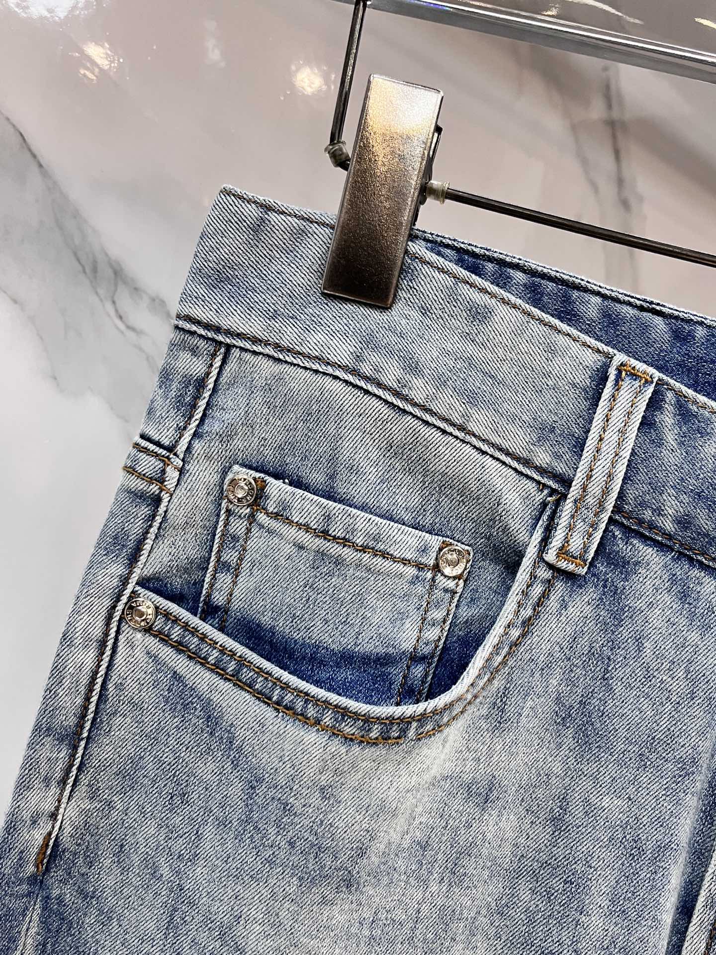 High-Quality Water-Washed Crocson Jeans: Fresh Spring Fruit Collection 2025SS - 图片 6