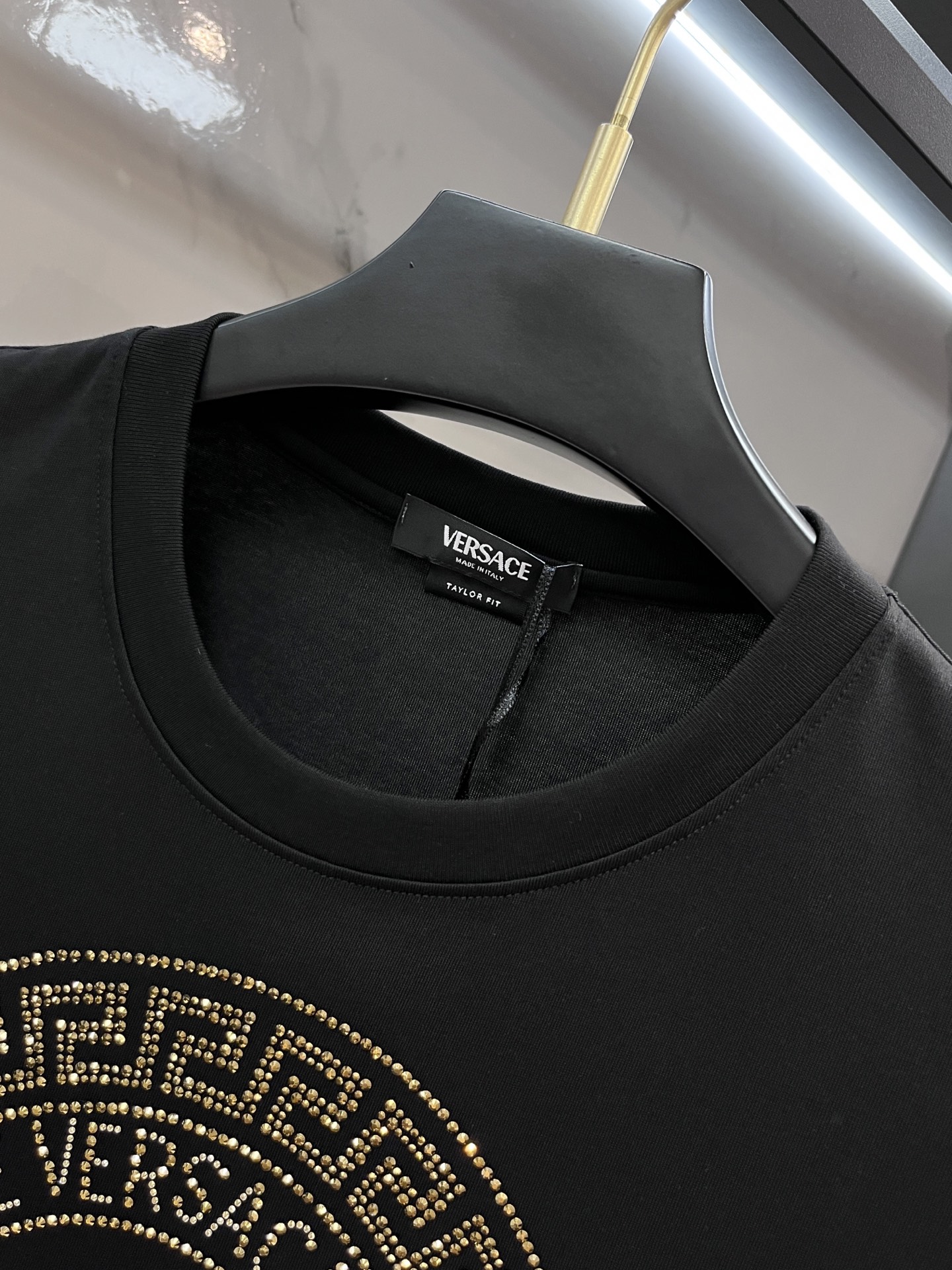 范思哲 2025春夏装欧洲GW专柜新款 走秀网红款定制 顶级原单时尚休闲短袖T恤。25ss潮人网红必备单