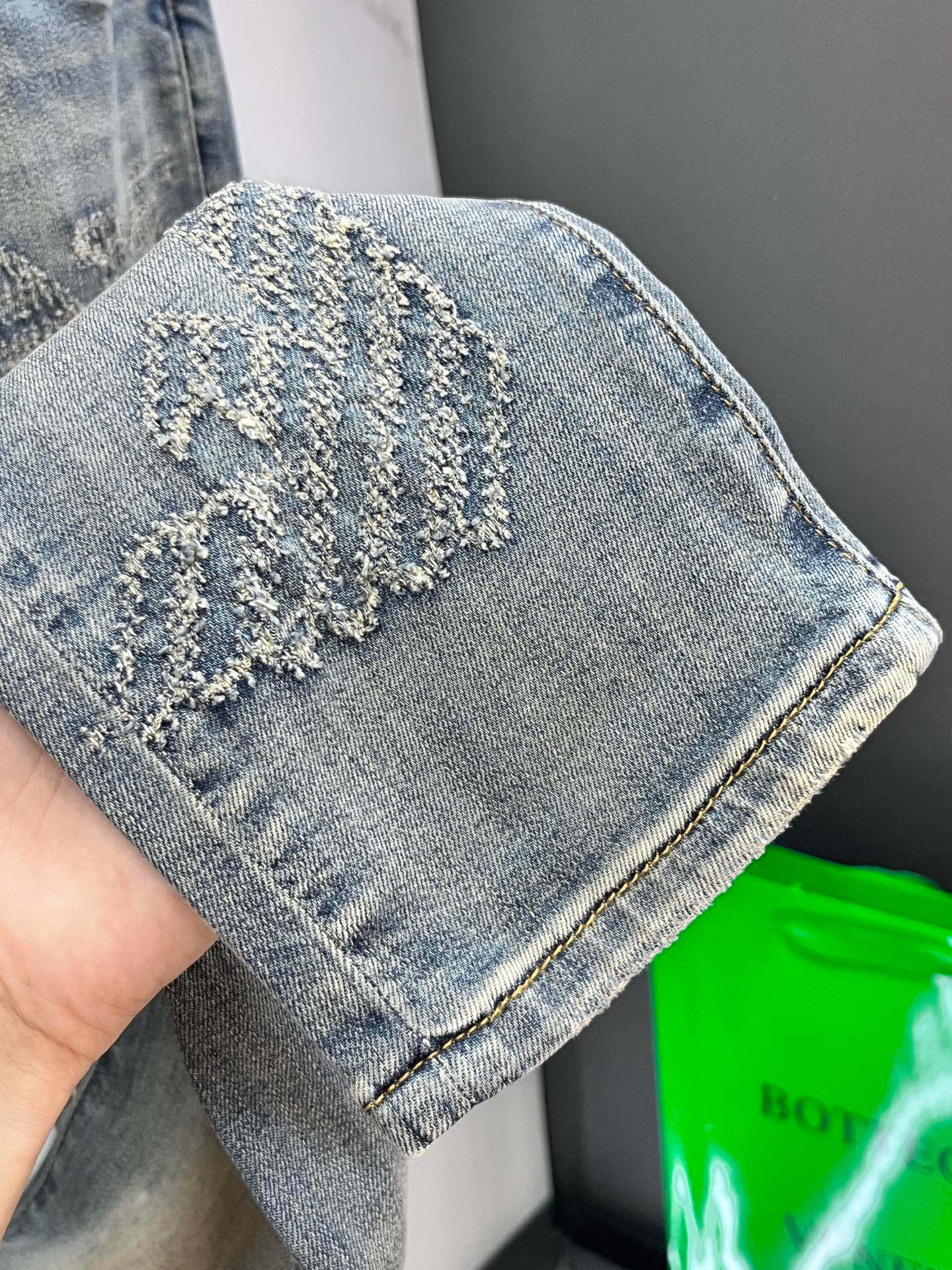 2025SS Amani Jeans: High-Quality Water-Washing Fabric for Ultimate Comfort - 图片 9