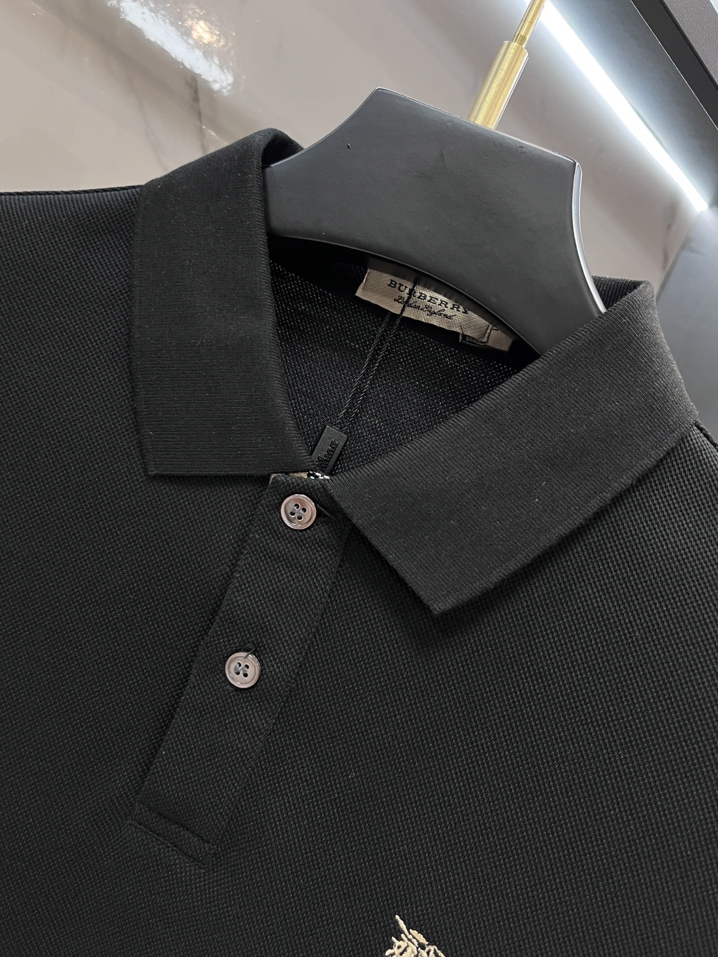 巴宝莉 2025新款高端商务Polo 白领 单位人士必入单品！ 休闲商务翻领短袖，科技面料，体感非常棒，