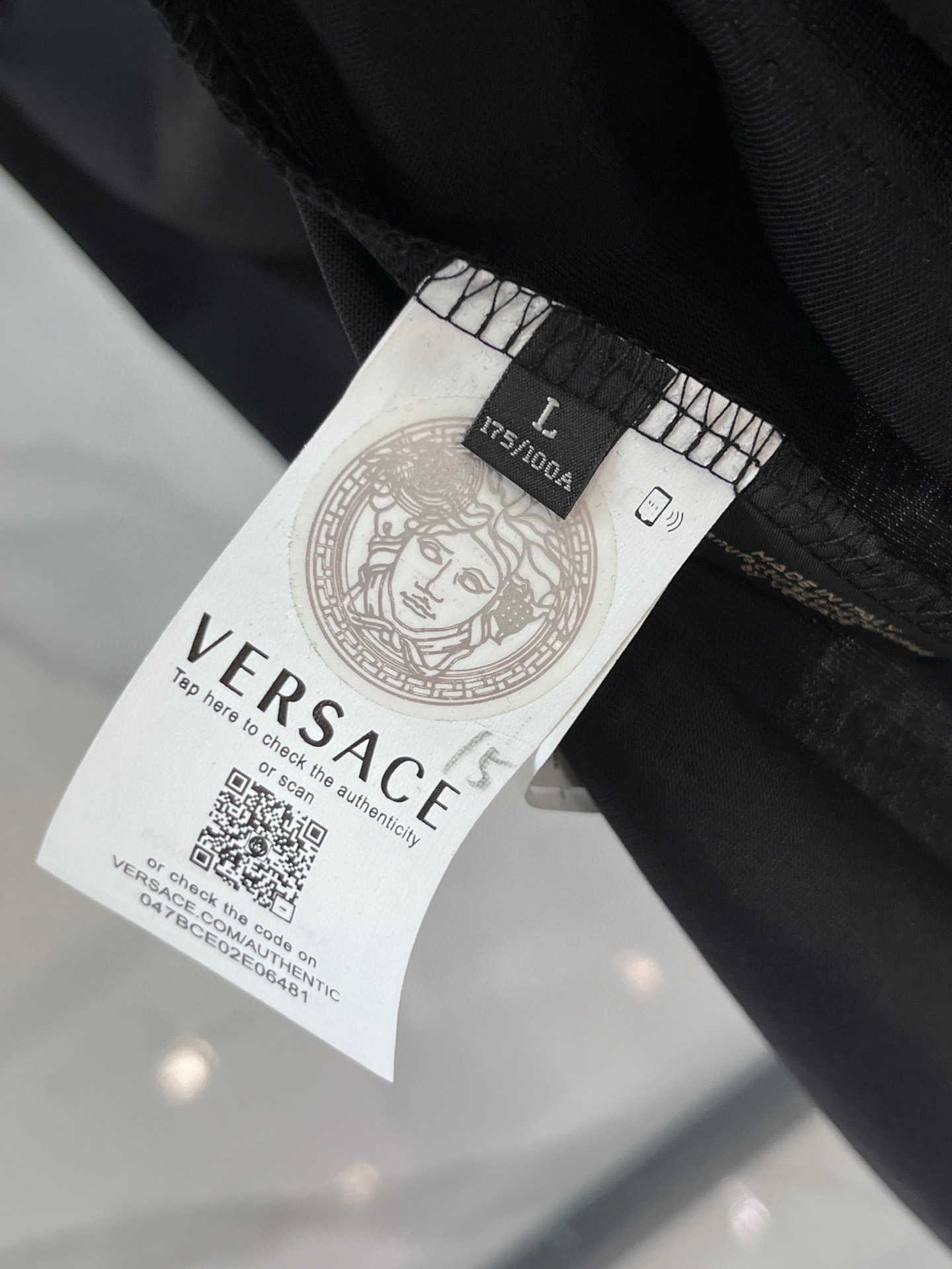 VERSACE/范思哲 2025春夏装欧洲GW专柜新款 走秀网红款定制 顶级原单时尚休闲短袖T恤。25s