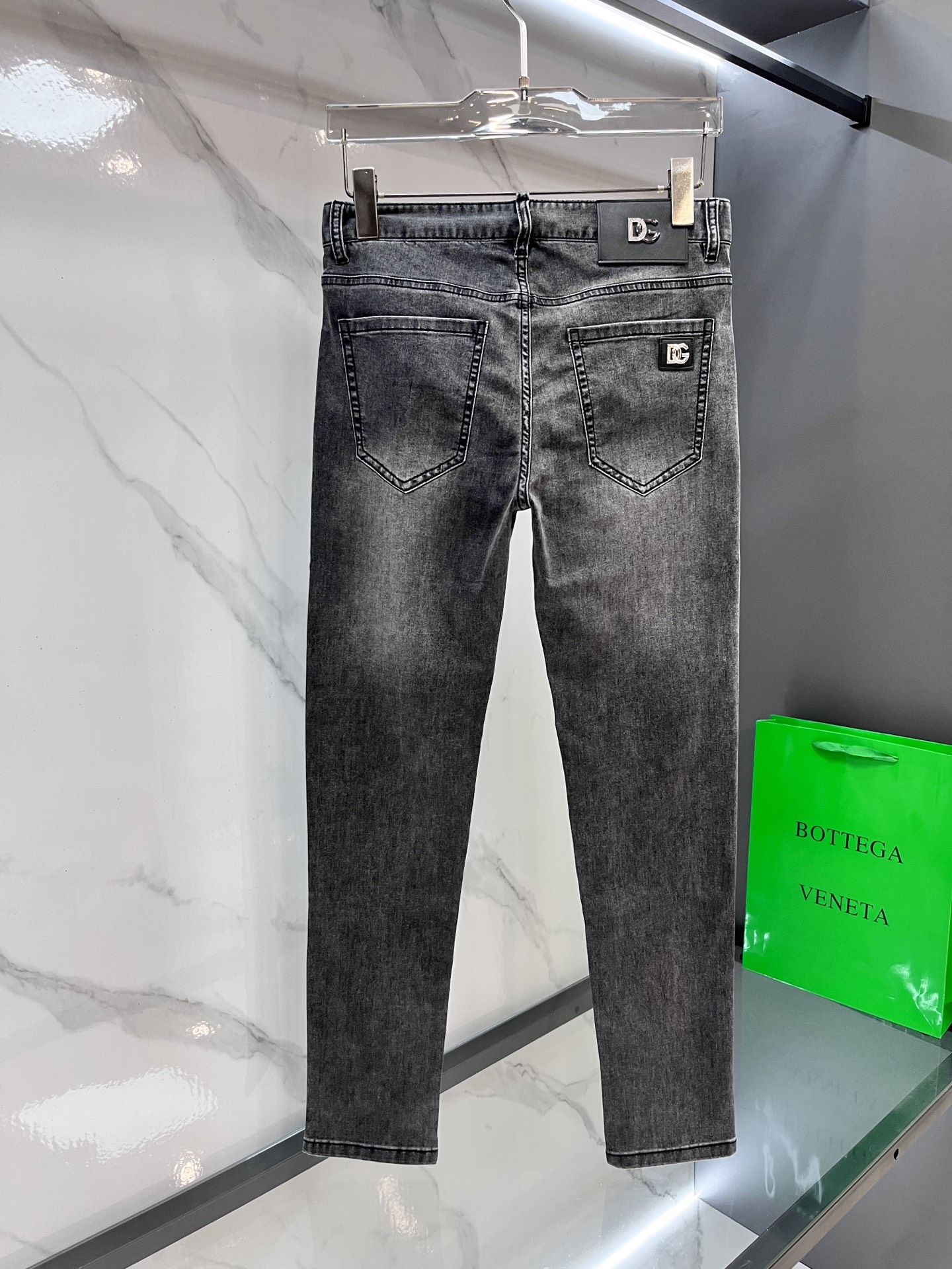 High-Quality Water-Washing Fresh-Spring-Fruit Jeans for Hardware Decorations, Size 29-38 - 图片 3