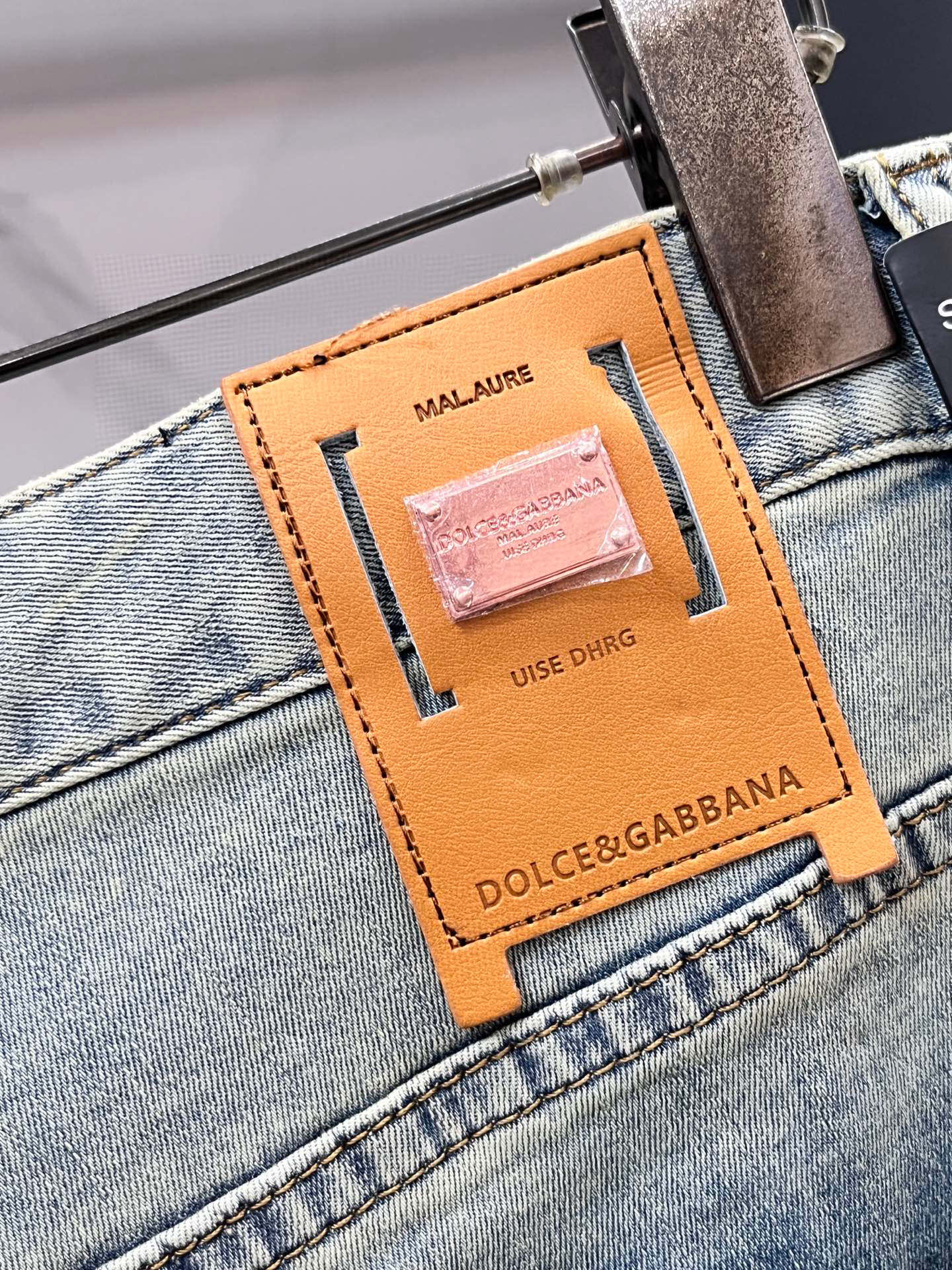 High-Quality Water-Washing Jeans with Fresh Spring Fruit Design for Hardware Decorations - 图片 8