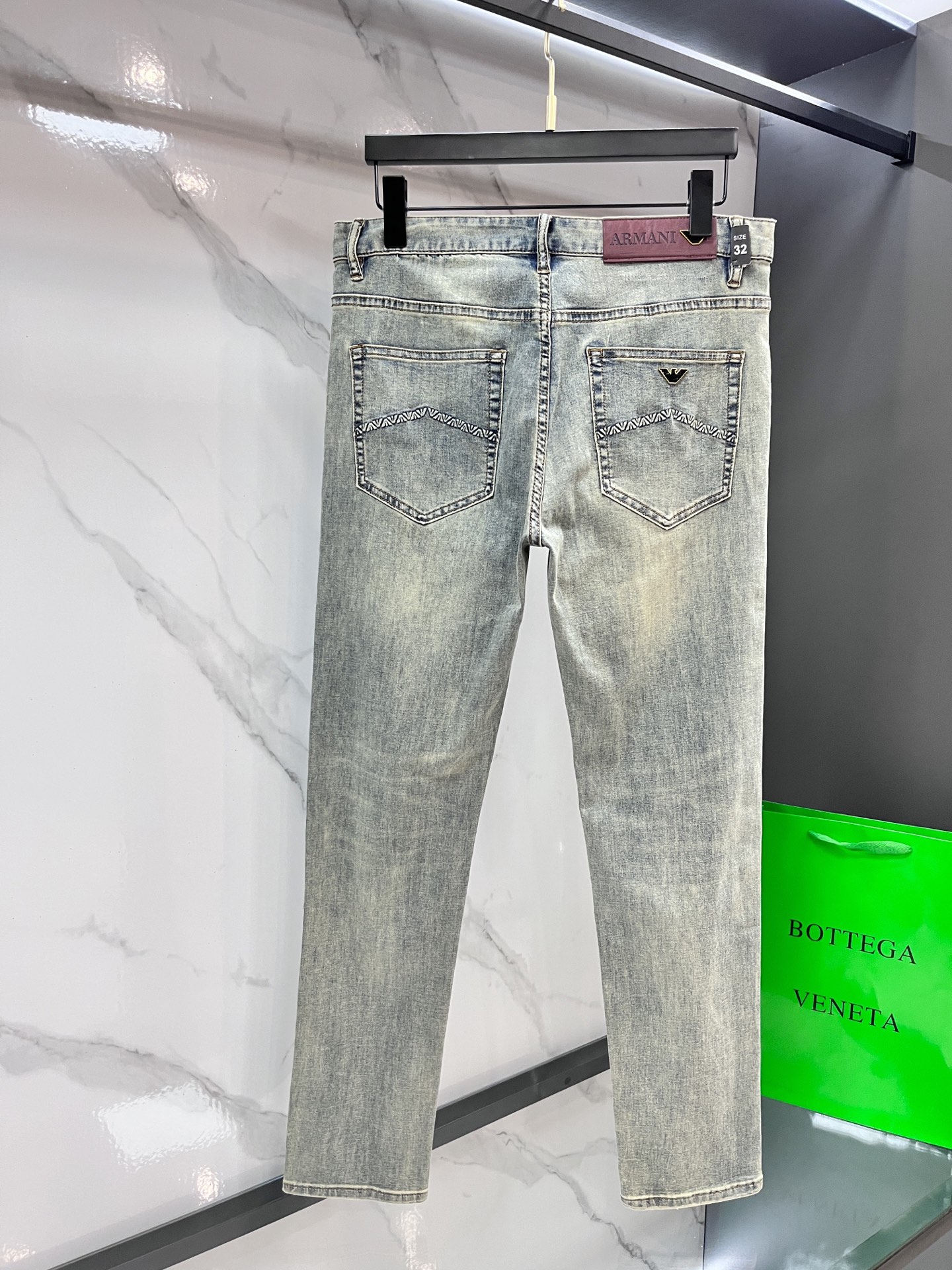 High-quality Water-Washing Fabric Amani 2025 SS Hardware Decorations Fine-Forming Handsome – Size 29-38 - 图片 3