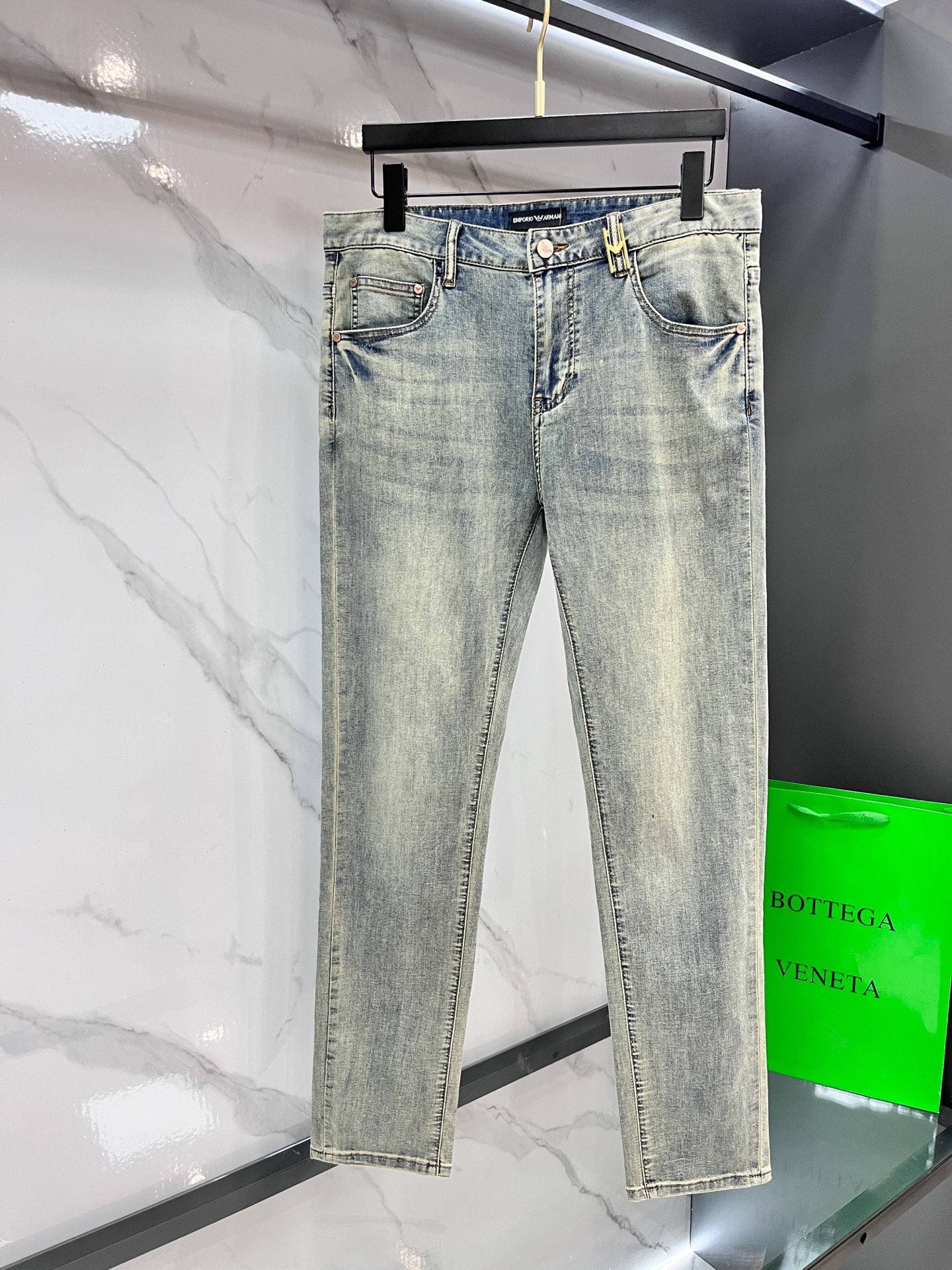 High-quality Water-Washing Fabric Amani 2025 SS Hardware Decorations Fine-Forming Handsome – Size 29-38 - 图片 2