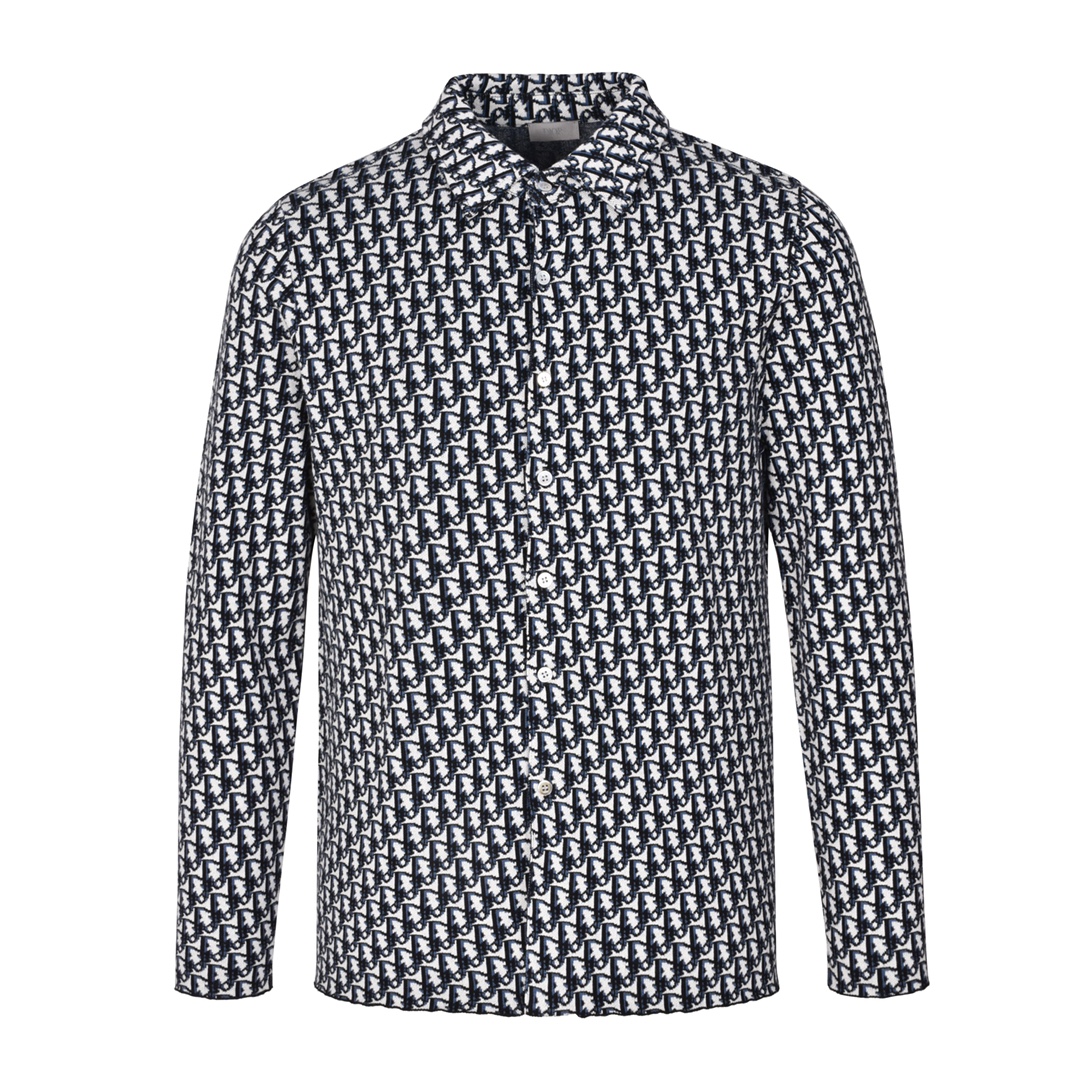 (Sitio web oficial calidad del pedido original 1: 1) Camisa jacquard integral para presbicia CD 20SS, comprada original…