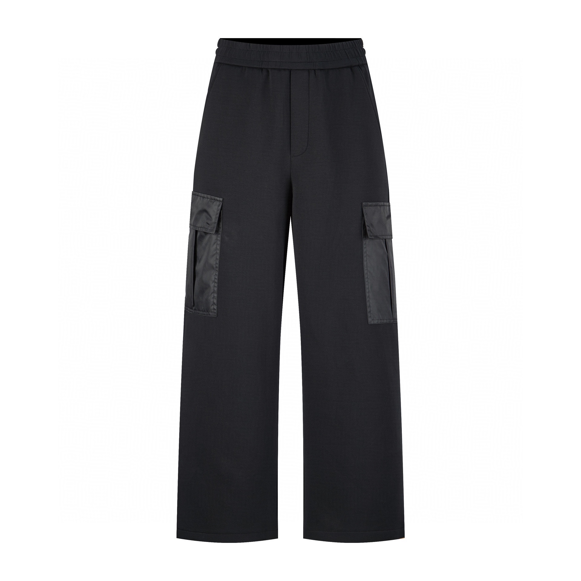 (Sitio web oficial Calidad del pedido original 1: 1) Los pantalones con bolsillos de nailon empalmados Pra 24SS, compra…