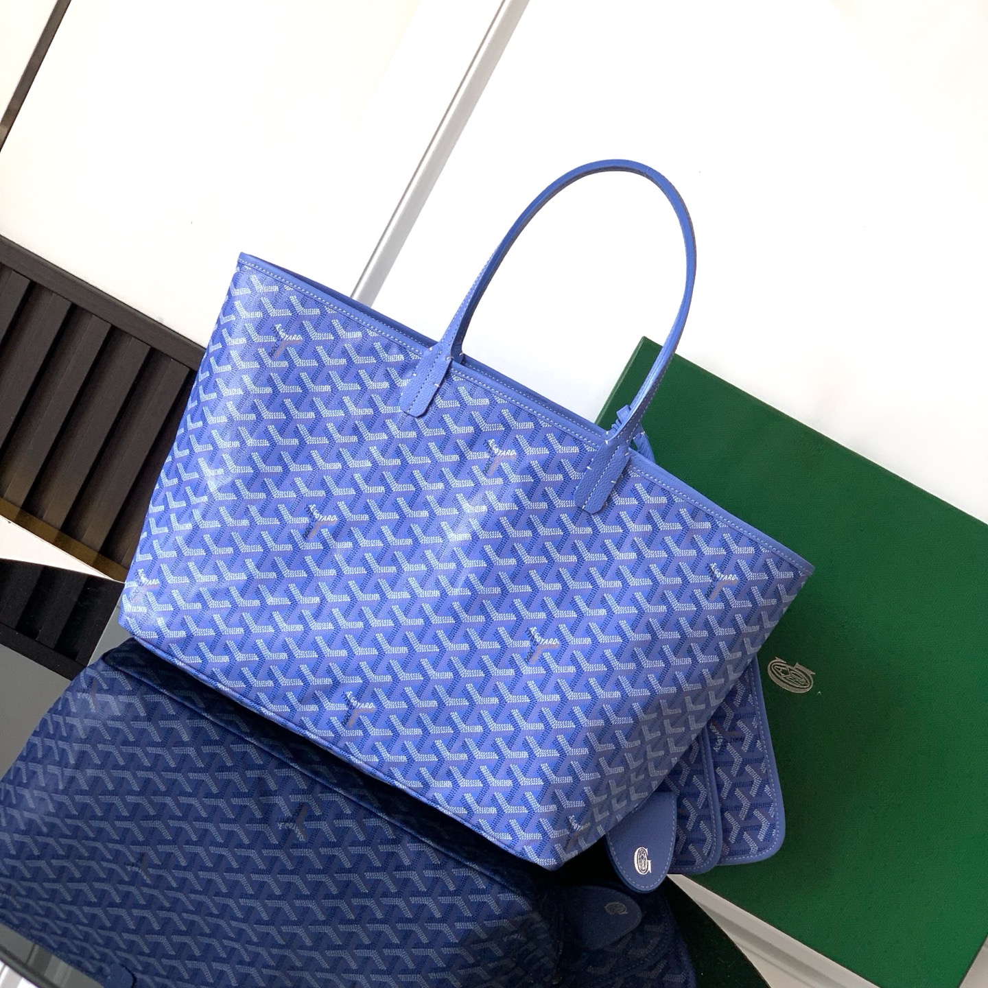 Goyard Saint Louis Small Tote Bag Limited Edition Iris Purple - New