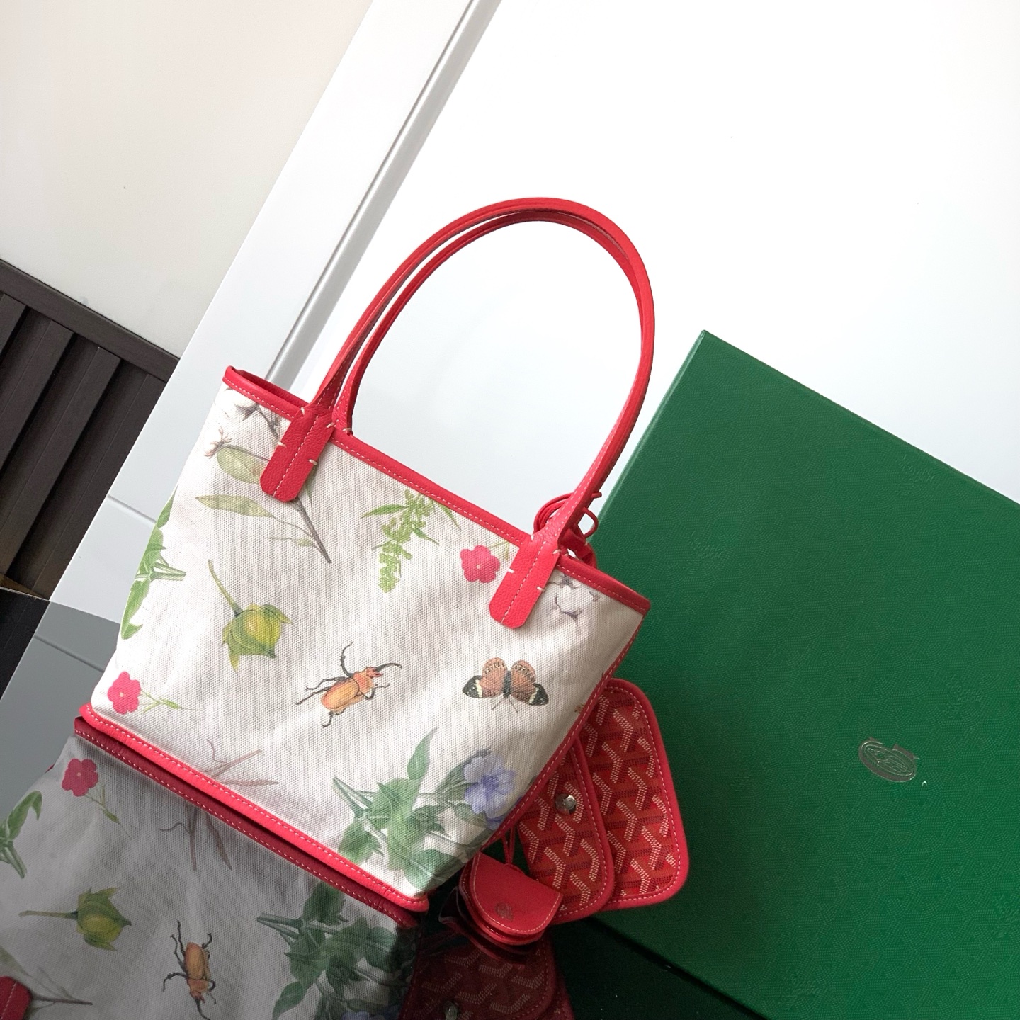Goyard Anjou Mini Tote Bag - Limited Edition Rose Pink Goyardine Canvas 9 i1745506717101 2314 0 8