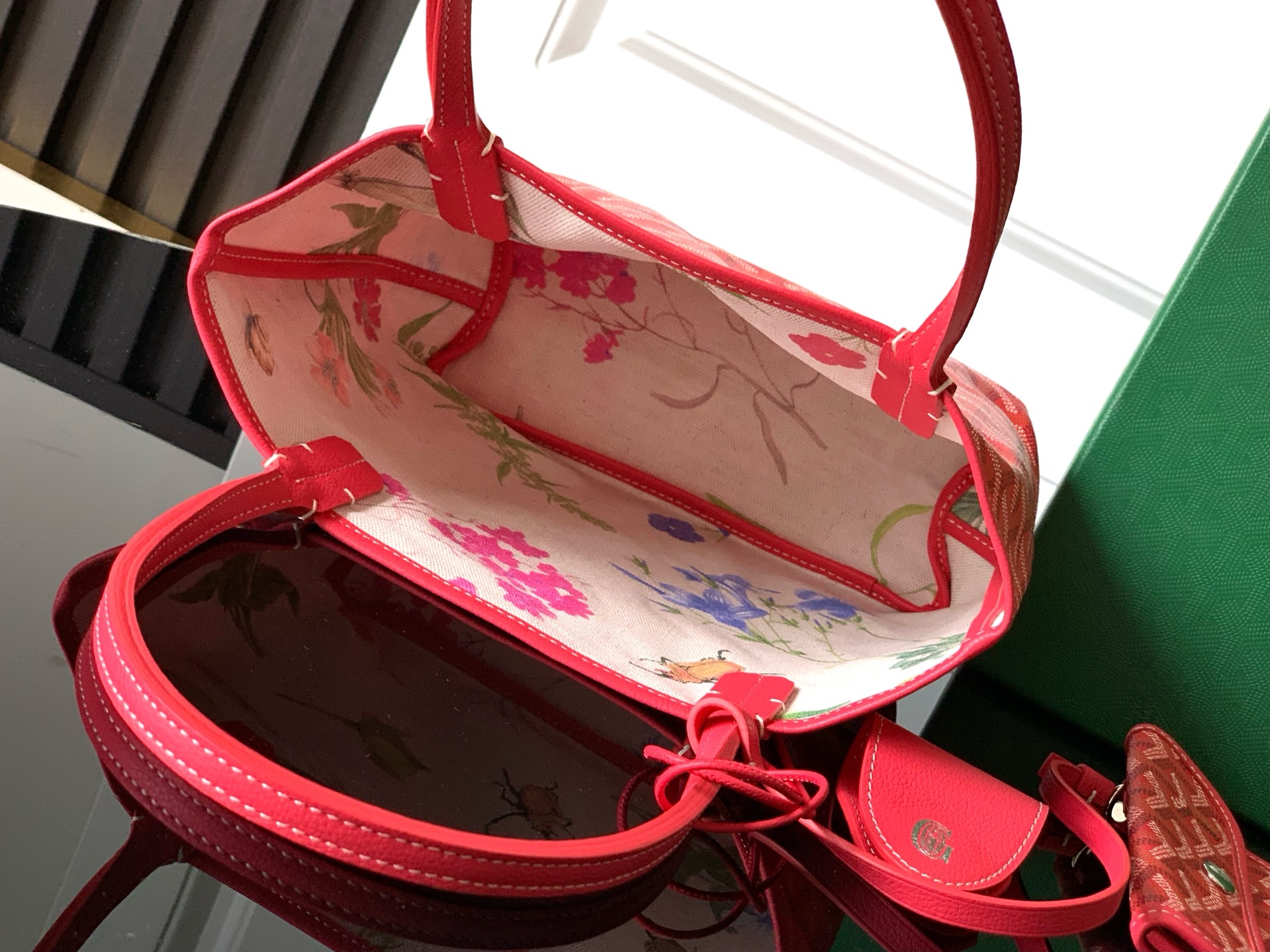 Goyard Anjou Mini Tote Bag - Limited Edition Rose Pink Goyardine Canvas 8 i1745506717105 8861 0 7