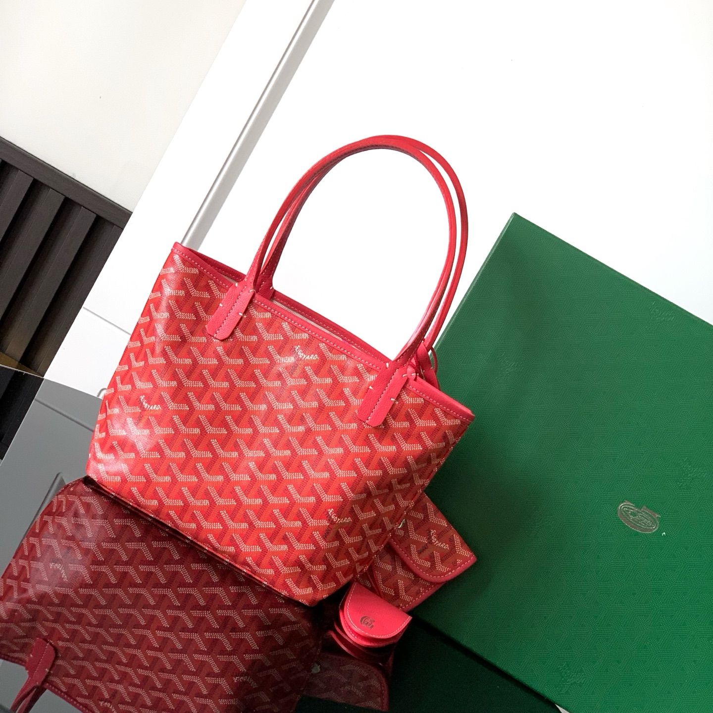 Goyard Anjou Mini Tote Bag - Limited Edition Rose Pink Goyardine Canvas 1 i1745506718241 4049 0 0