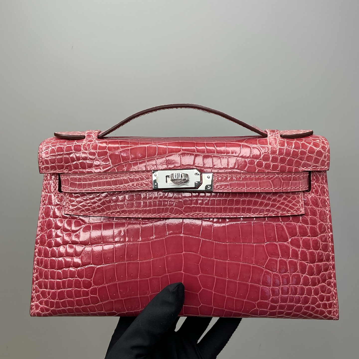 NO:894003,Real-time shot of the high-gloss generation ~ candy pink silver buckle, Hermes, hermes, Hermes,19860909现货实拍高光一代～糖果粉银扣,爱马仕,hermes,Hermes,,Bag